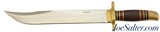Rare John Nelson Cooper Custom Thorp Style Bowie Knife 1968-69 11 3/4" - 1 of 12