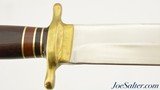 Rare John Nelson Cooper Custom Thorp Style Bowie Knife 1968-69 11 3/4" - 8 of 12