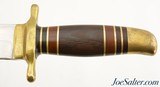 Rare John Nelson Cooper Custom Thorp Style Bowie Knife 1968-69 11 3/4" - 2 of 12