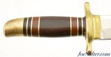 Rare John Nelson Cooper Custom Thorp Style Bowie Knife 1968-69 11 3/4" - 7 of 12