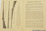 Original Newton Rifle Catalog with Supplement 1923 Buffalo NY - 8 of 9