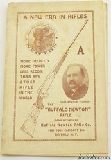 Original Newton Rifle Catalog with Supplement 1923 Buffalo NY - 2 of 9