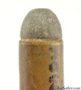 58 Caliber Musket Cartridge For Early US Army Conversion Rifles Post Civil War - 3 of 3