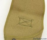 WWII US Navy Canvas Mk. 5 Signal Pistol Holster - 4 of 4