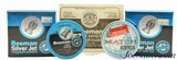 Beeman .177 Cal Pellets Match and Premium Silver Jet Lot of 5 Containers