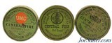 UMC Percussion Cap Tin Collection 3 Tins Dog Head Logo