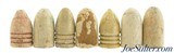 Identified Confederate Civil War Bullet Lot 7 Ct Enfield Marshall Lynchburg Ordnance Shiloh - 1 of 3