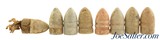 Identified Civil War Bullet Lot 8 Count Sharps & Richmond & Variants - 1 of 3