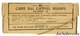 Union Metallic Cartridge Carbine Ball Ca. 45 Spanish War