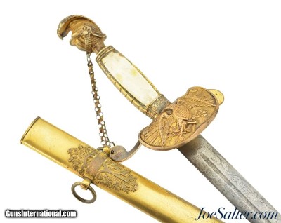 US 1840 Pattern Militia Officers’ Dress Sword by Ames