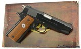 Colt Series 80 Combat Commander Pistol with Box and Papers