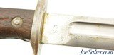 Excellent 1896 Dated Krag Bayonet & Early Type Steel Scabbard - 4 of 10