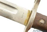 Excellent 1896 Dated Krag Bayonet & Early Type Steel Scabbard - 7 of 10