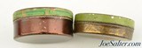 Two Early UMC Percussion Cap Tins Full & Partial Dog's Head Logo Indian Wars Era - 2 of 3