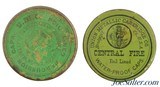 Two Early UMC Percussion Cap Tins Full & Partial Dog's Head Logo Indian Wars Era