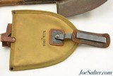 Pre-WWI US M1910 Pattern Shovel/Krag Hook Cover 1909/10 - 2 of 8