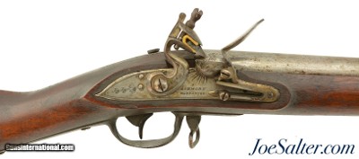 Rare Early 19th Century Massachusetts Militia Musket