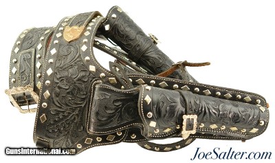 Fantastic Alfonso’s Holster and Gun Shop "Lone Ranger" Double Fast Draw Rig