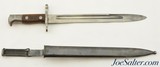 1898 Dated Krag Bayonet With M1899 Belt Attachment Steel Scabbard - 2 of 8