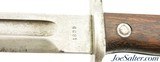 1898 Dated Krag Bayonet With M1899 Belt Attachment Steel Scabbard - 7 of 8