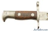 1898 Dated Krag Bayonet With M1899 Belt Attachment Steel Scabbard - 3 of 8