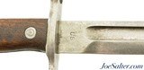 1898 Dated Krag Bayonet With M1899 Belt Attachment Steel Scabbard - 4 of 8