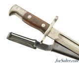 1898 Dated Krag Bayonet With M1899 Belt Attachment Steel Scabbard