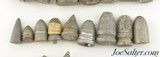 Civil War to Modern Lead Bullet / Slug Collection 31 Pieces From 36 to 76 Caliber - 3 of 5