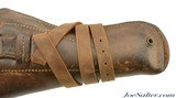 WW1 Colt 1911 .45 Mounted Holster 1914 Unit Marked - 14 of 15
