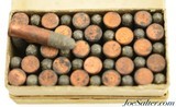 Rare First 22 LR Black Powder Ammo Made By Winchester Circa 1890 Full Box - 7 of 7