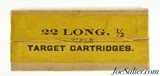 Rare First 22 LR Black Powder Ammo Made By Winchester Circa 1890 Full Box - 2 of 7
