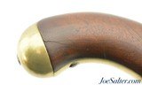 Massachusetts Marked US Model 1842 Percussion Pistol H. Aston & Co. 1852 "MS" - 2 of 15