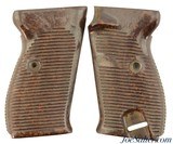 Original WWII Walther P38 Bakelite Grips Set - 1 of 6