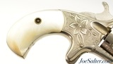 Excellent Engraved 22 Cal Hopkins & Allen Model XL No.1 Revolver Antique - 2 of 14