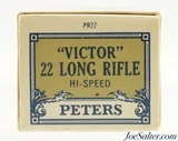 Excellent Peters Antique Box Series 1977 "Victor" Hi-Speed 22 LR Full - 3 of 7