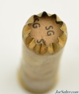 Greener Police Gun Brass Hull Ammo Live Collector Cartridge - 3 of 3