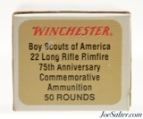Full Box Winchester 1985 75th Anniversary Boy Scout 22 Ammo Excellent - 3 of 7