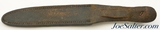 WWII Fairbairn-Sykes Third Pattern British Commando Knife and Sheath - 12 of 12