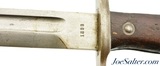 1899 Dated Krag Bayonet & Steel Scabbard
W/ Late M1899 Belt Attchment - 8 of 9