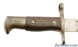 1899 Dated Krag Bayonet & Steel Scabbard
W/ Late M1899 Belt Attchment - 3 of 9