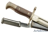 1899 Dated Krag Bayonet & Steel Scabbard
W/ Late M1899 Belt Attchment