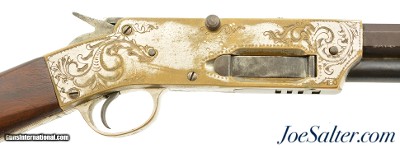 Special High Grade Engraved Robinson Model 1872 Repeating Rifle by Adirondack Firearms Co.