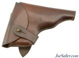 Vintage Officers Leather Webley 32 Auto Pistol Holster or H&R