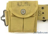 Excellent WWII Web Gear Group Belt First Aid kit and Mag Pouch - 2 of 8