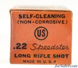 Scarce US Cartridge Company 1931 Speedster 22 LR Shot Full Box Ammo - 5 of 7
