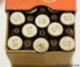 Scarce US Cartridge Company 1931 Speedster 22 LR Shot Full Box Ammo - 7 of 7