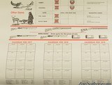 Winchester-Western 1977 Calendar Western Theme Buffalo Bill Annie Oakley.... - 14 of 14