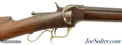 Extremely Rare Rotary Disk Breech Single-Shot Rifle by J.D. Wilkinson of Plattsburgh, NY