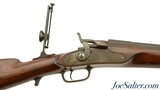 Very Rare Published Breech-Loading Centerfire Target Rifle by J.D. Wilkinson of Plattsburgh, NY