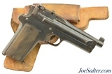 Rare Viet Cong Made Hybrid Mauser Cao Dai Pistol with Holster Vietnam - 1 of 15